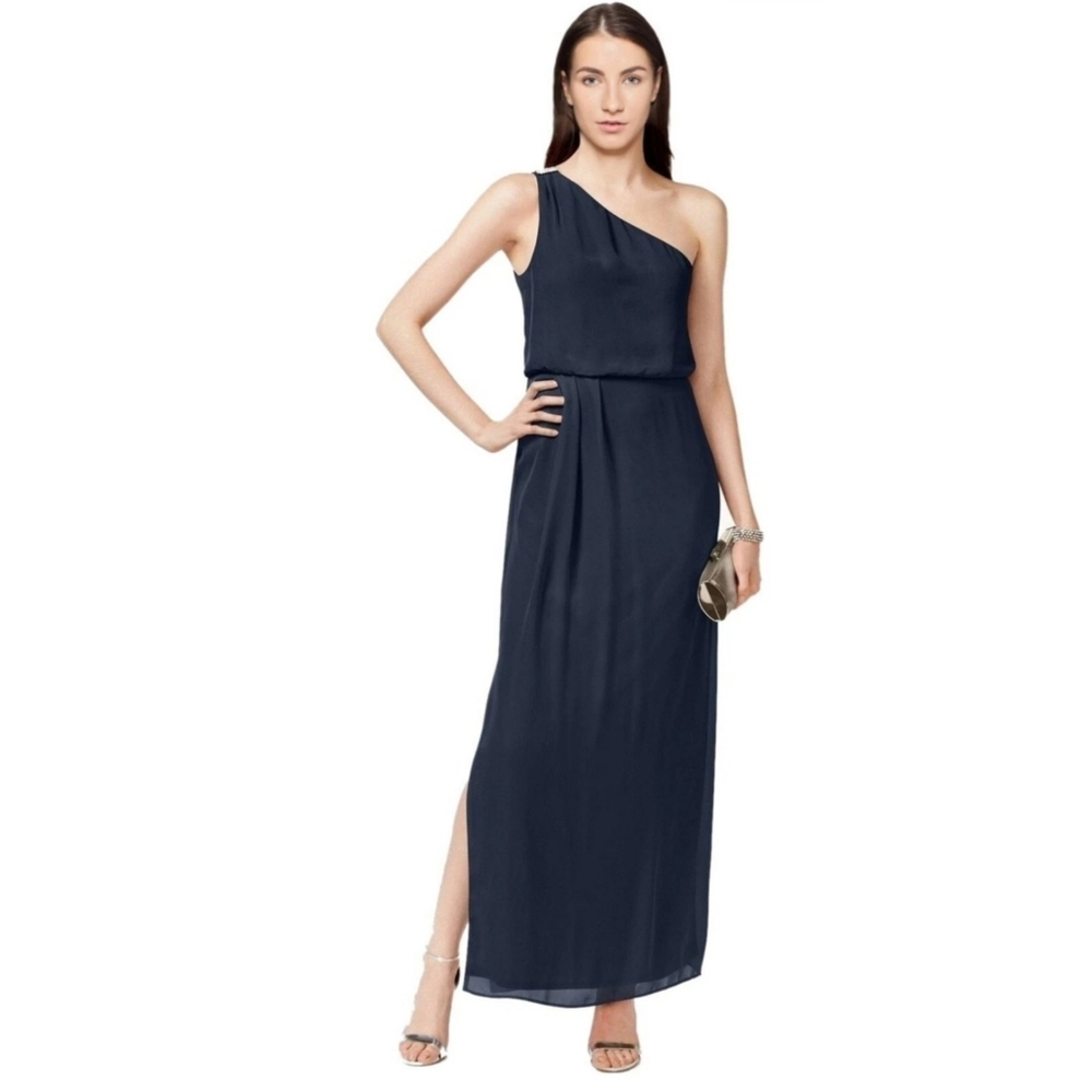 Adrianna Papell Midnight One-Shoulder Dress